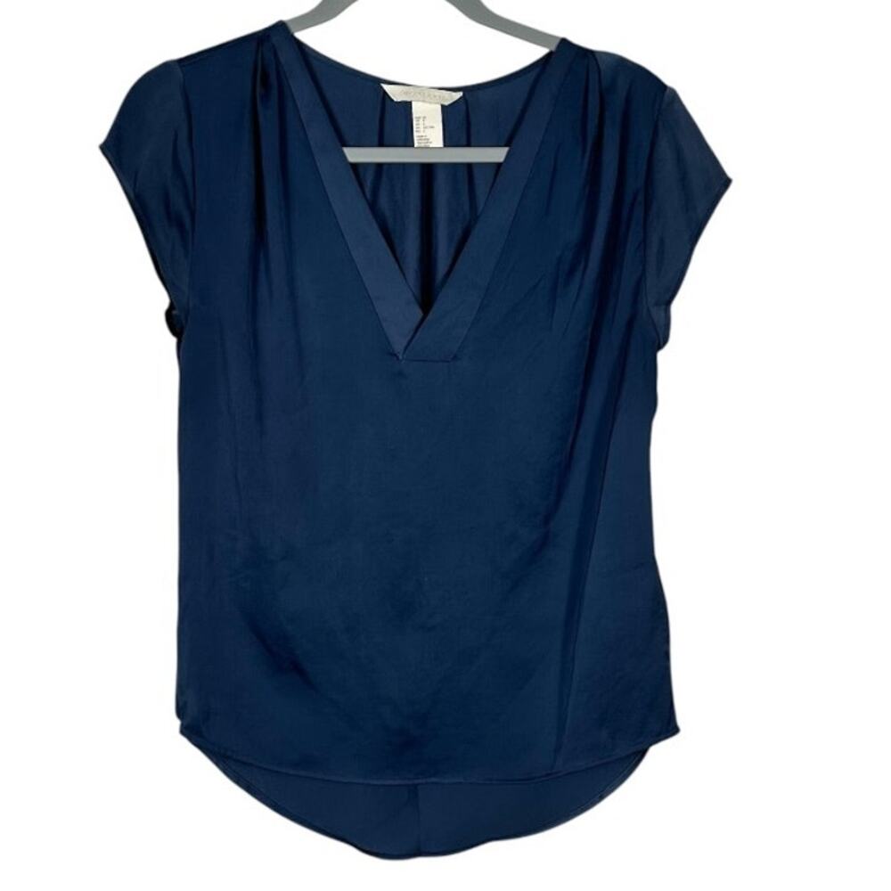 H&M Concious Blue Lightweight Top Size 2